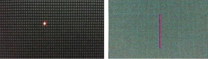 LED顯示屏不良的短路、列亮現(xiàn)象