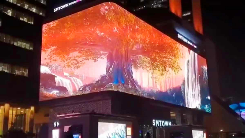 戶外3D顯示屏為何在當下備受市場青睞？