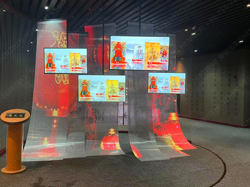 運(yùn)城天下關(guān)公廟，LED顯示屏項(xiàng)目