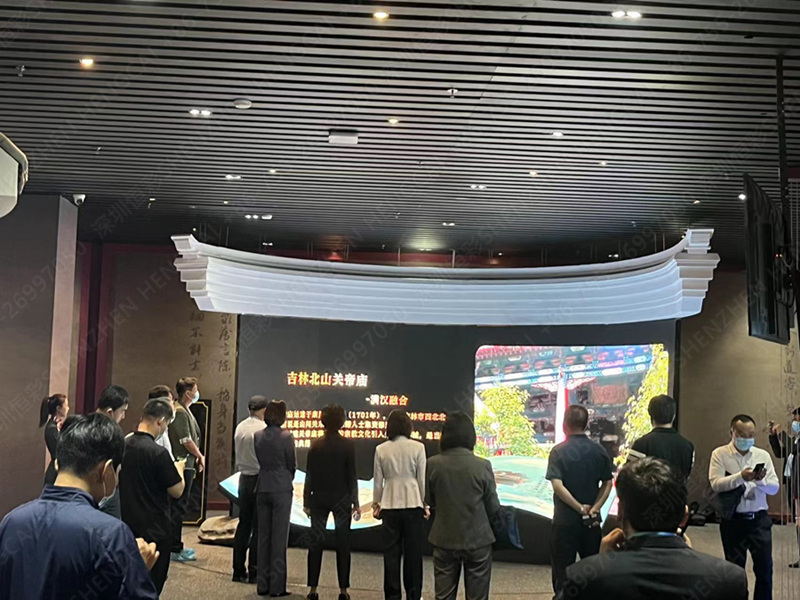 運(yùn)城天下關(guān)公廟，LED顯示屏項(xiàng)目