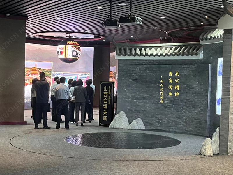運(yùn)城天下關(guān)公廟，LED顯示屏項(xiàng)目