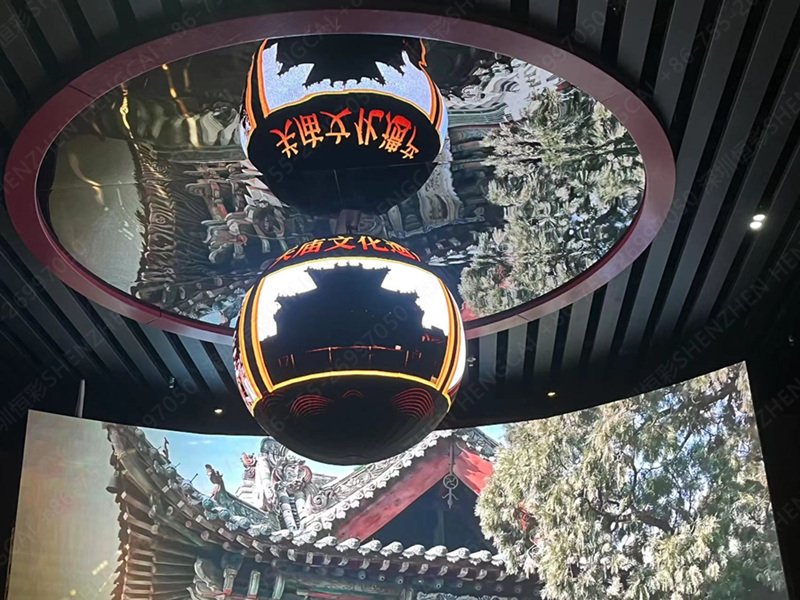 “天下關廟，精神紐帶”——運城關廟LED顯示屏項目