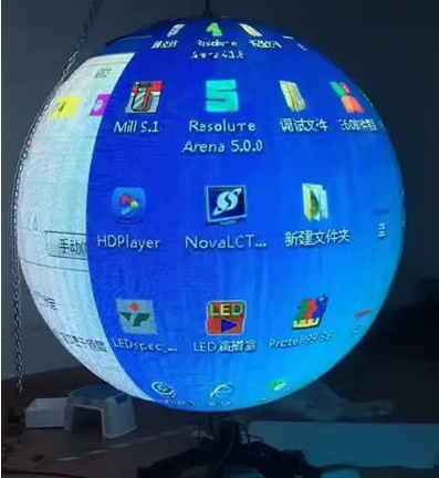 LED球形屏常見的三種設計結構跟優(yōu)缺點分析