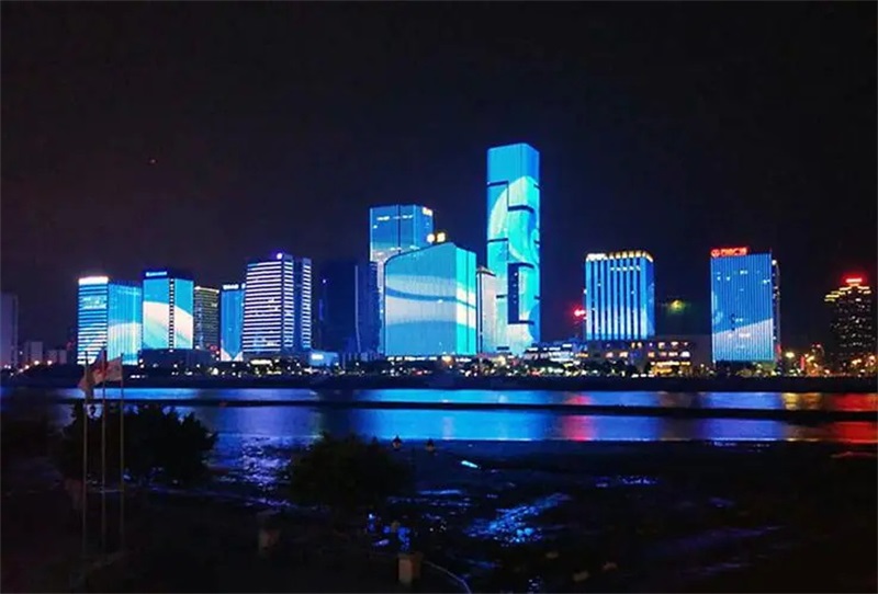 LED燈光亮化設(shè)計原則